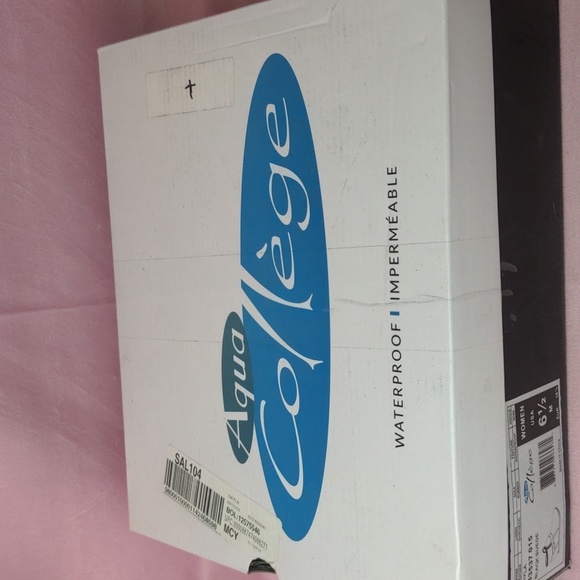 Aqua College Gayla Black Suede Leather Mink Insole Boots with Buckle Detail 6.5 - Picture 7 of 7